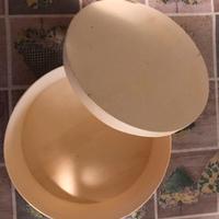 Scatola rotonda con coperchio ideale per regali