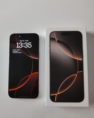iPhone 16 Pro MAX 256GB Titanio Sabbia