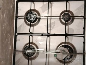 Piano cottura Gas Beko 4 Fuochi 60cm inox- 