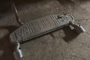 Marmitta originale 500 abarth