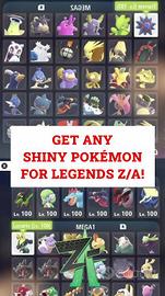 Leggende Pokemon ZA switch