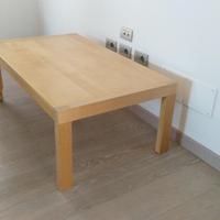 Tavolino basso in betulla Ikea