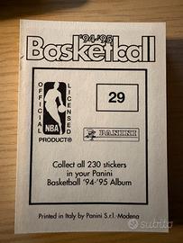 Mancolista Basketball NBA Panini - 1994/95