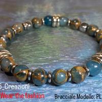 Bracciale occhio di tigre modello PLANET