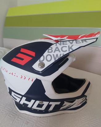 casco motocross bambino