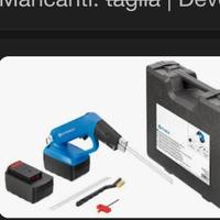 Taglia cappotto a batteria