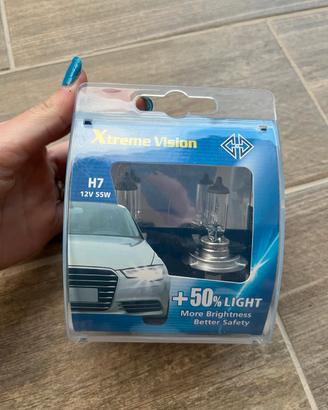 Lampadine auto Xtreme Vision H7 12V 55W