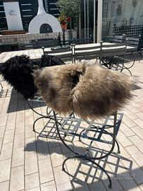 Mantello spalle - pelliccia marrone - Viking - NEW