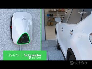 Schneider wallbox colonnina ricarica 11 kw nuova