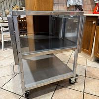 Carrello da cucina o tavolo richiudibile