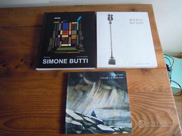 Simone BUTTI, Mario NEGRI, Gigi FASSER 3 cataloghi