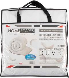 Piumino naturale in piuma d'oca bambini 120x150