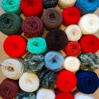 gomitoli lana lotto stock