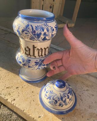 vaso azzurro