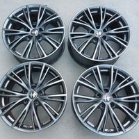 4 Cerchi In Lega 18 ORIGINALI Alfa Romeo Stelvio 