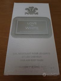 Creed love in white gel moussant pour le corps