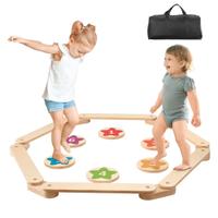 Trave di Equilibrio Ginnastica Colorata Impilabile