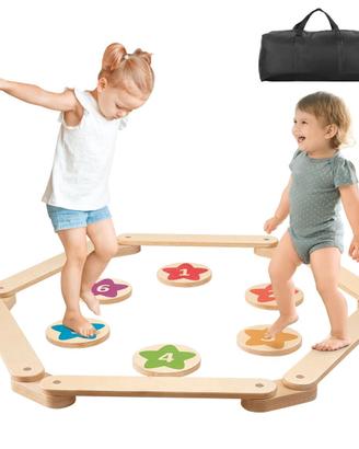 Trave di Equilibrio Ginnastica Colorata Impilabile