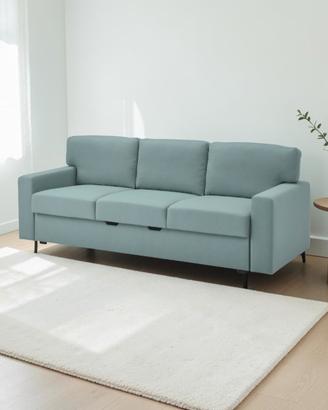 divano letto bello,  capiente, moderno.  imola 