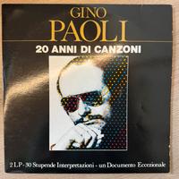 2 vinili di Gino Paoli “ 20 anni di canzoni”