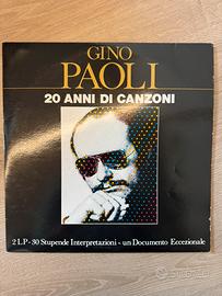 2 vinili di Gino Paoli “ 20 anni di canzoni”