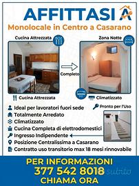 Monolocale arredato