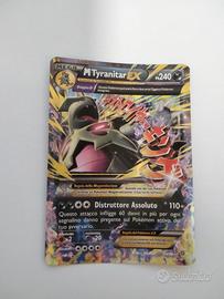 carta Pokemon Mega TyranitarEX