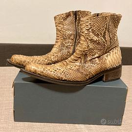 Stivaletto in pitone