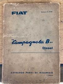 Catalogo Parti Ricambio FIAT CAMPAGNOLA B DIESEL –