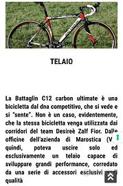 Bicicletta da corsa Battaglin