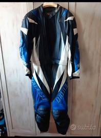 tuta moto pelle 