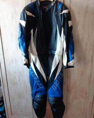 tuta moto pelle 