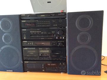 HiFi Pioneer del 1991 completo ma DA REVISIONARE