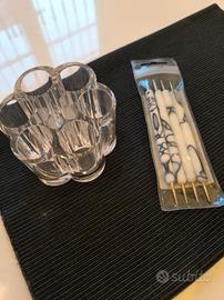 Organizer pennelli/trucchi+accessori nail art