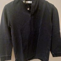 Polo M/L blue anni 10 marca Zara