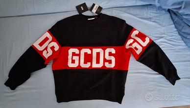 Felpa GCDS band logo crewneck TAGLIA M