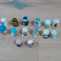 Collezione 14 ditali Italia e Europa