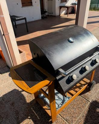 Barbecue a gas 3 fuochi