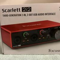 Interfaccia audio 2i2 Focursite