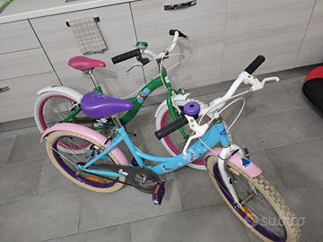 biciclette Frozen elsa e anna 20
