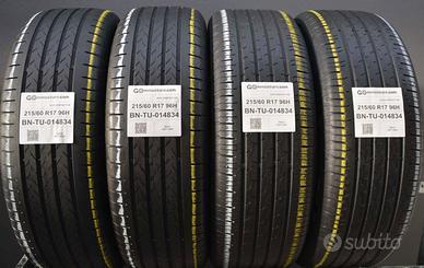 4 pneumatici continental 215/60 r17 96h tu14834