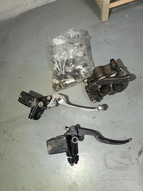 leva freno frizione pompa pinza Honda Dominator 