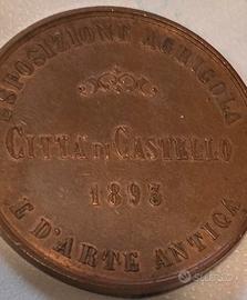 medaglia commemorativa 1893