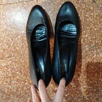 scarpe classiche nere con tacco