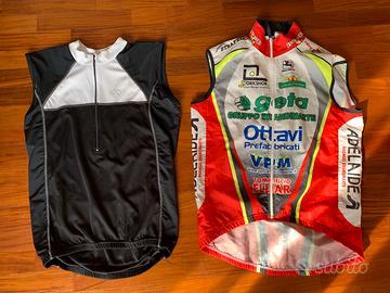 Set gilet windstopper ciclismo bici taglia L