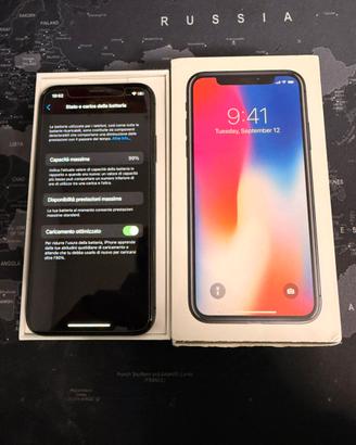 Iphone X nero 64gb perfettamente funzionante