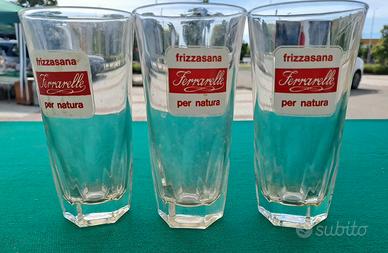bicchieri vintage Ferrarelle