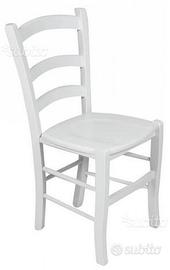 Sedie in legno ristorante bianche cod 3011/L