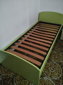 Struttura letto cameretta bimbi Verde