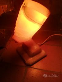 lampada da tavolo alabastro Nefertiti 